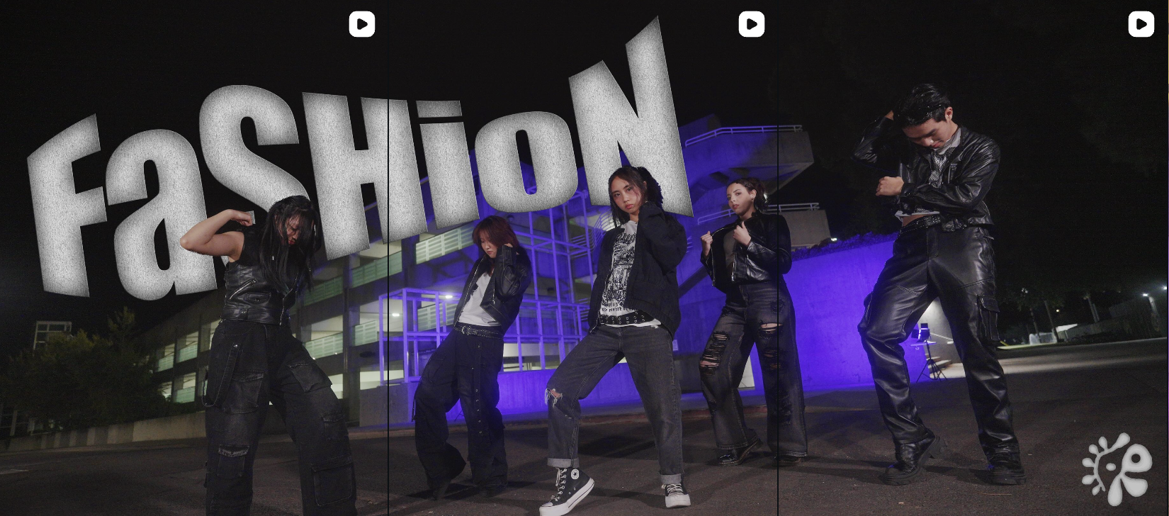 Three-post grid layout, Fashion cover